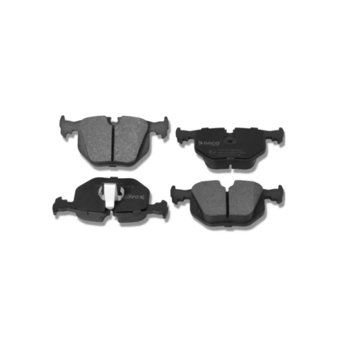 Set Placute frana punte spate SRLine Polonia, BMW Seria 3 E46 1998-2006; Seria 7 E38, 1994-2001; Seria 8 E31, 1989-1999; X3 E83, 2003-2010; X5 E53, 2000-2007; Z4, Z8; Land Rover Range Rover III,L322, 2002-12.2012