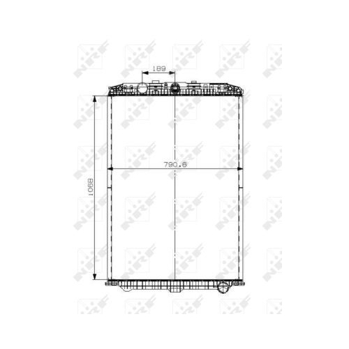 Radiator racire motor Nrf 509559