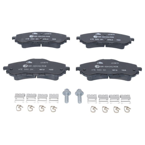 Placute frana Citroen Berlingo (Er), Opel Astra L (O5), Combo (K9), Peugeot 308 (Lb), Partner (K9), punte fata, ATE