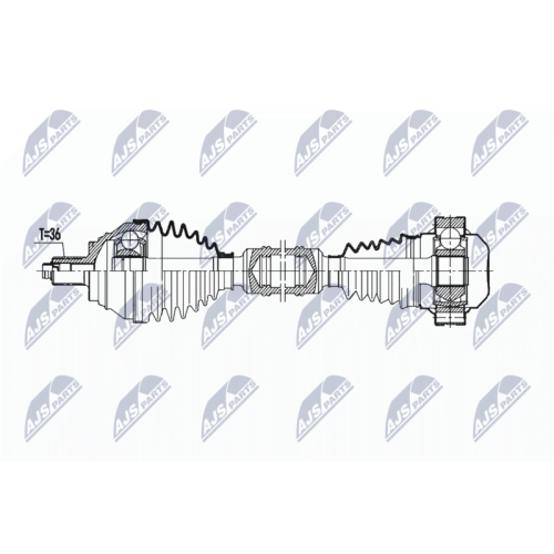 Planetara Vw Golf 5, 6 2003-, Passat 2005-, Touran 2003-, Cc11-, Eos 2006-, Jetta 2004-, Scirocco 2008-, Skoda Octavia 2, Superb 2, Audi A3 2003-, Q3 2011-, Seat Altea, Altea Xl 2004-, Leon 2005-, Dreapta, NPW-VW-193