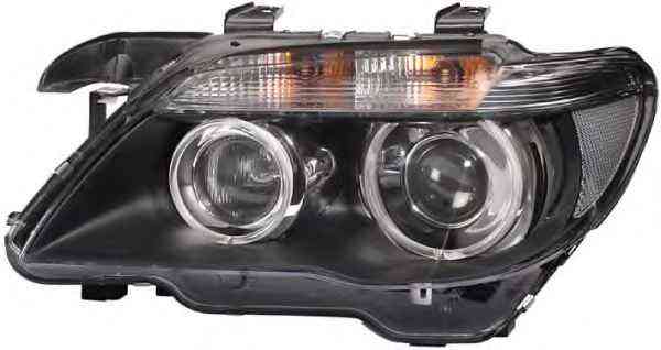Far Bmw Seria 7 (E65, E66, E67) Hella 1EL009043411, parte montare : Stanga, Bi-Xenon