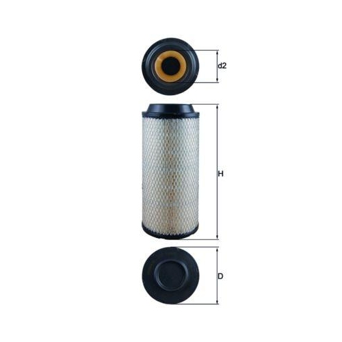 MAHLE Filtru aer