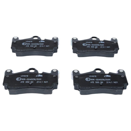 Placute frana Audi Q7 (4lb), Q7 Van (4lb); Porsche Cayenne (9pa); Vw Touareg (7la, punte spate, fara senzor avertizare uzura; pregatit pentru senzor uzura; ATE