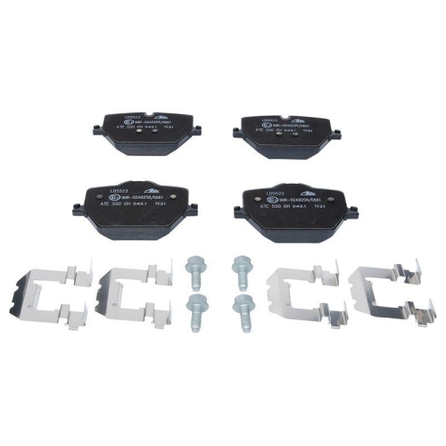 Placute frana Bmw 2 Coupe (G42, 3 (G20, 3 Touring (G21, 3 Touring Van (G21), 4 Convertible (G23, 4 Coupe (G22, 4 Gran Coupe (G26), Z4 Roadster (G29), punte spate, ATE