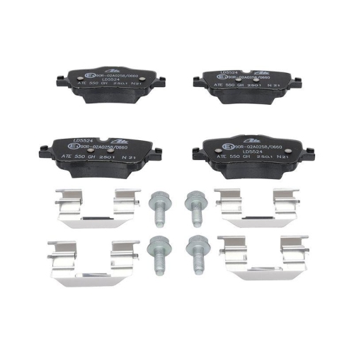 Placute frana Bmw 2 Coupe (G42, 3 (G20, 3 Touring (G21, 3 Touring Van (G21), 4 Convertible (G23, 4 Coupe (G22, 4 Gran Coupe (G26), Spate, pentru vehicule fara sistem franare M-Sport; fara senzor avertizare uzura; pregatit pentru senzor uzura; ATE