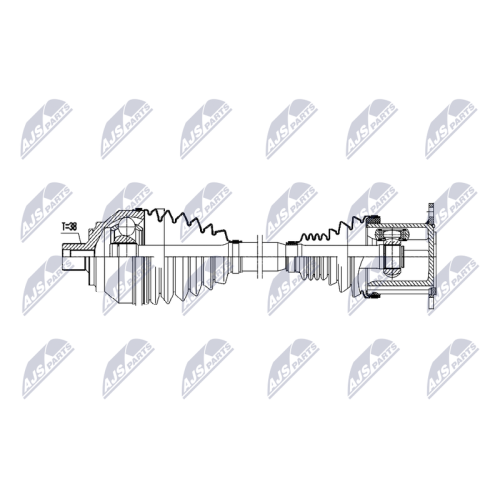 Planetara Bentley Awd Continental Gt 2003-2018, Gtc 2006-, Flying Spur 2006-, Supersports 2009-, Fata, Dreapta, 3W0407272B