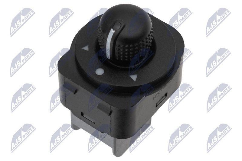 Buton reglare oglinzi Citroen Nemo 2008-, Fiat Fiorino 2009-, Peugeot Bipper 2008-; 6490.H1; NTY, aftermarket