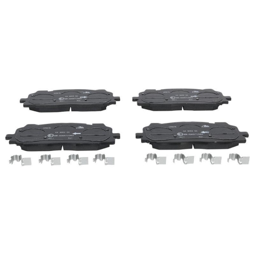 Placute frana Audi A4 Allroad B9 (8wh), A4 B9 (8w2), A4 B9 Avant (8w5), A5 (F53), A5 Convertible (F57), A5 Sportback (F5a), A6 C8 (4a2), A6 Estate (4a5), A7 Sportback (4ka), A8 D5 (4n2), Q5 (Fyb), Q7 (4mb), Q8 (4mn), VW Touareg (Cr7), Fata, ATE