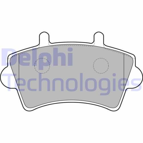 DELPHI set placute frana,frana disc