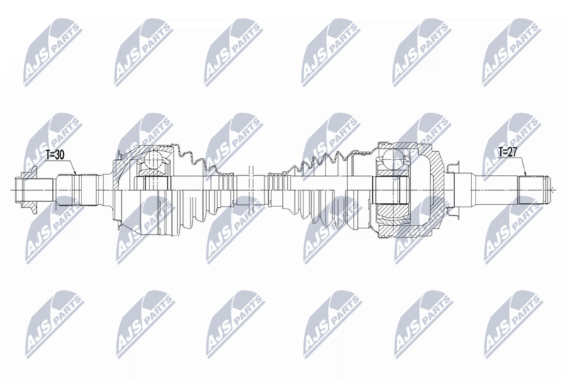 Planetara Chevrolet Camaro 3.6 2010-2015; partea din spate, stanga, cutie viteze automata; 22813173; NTY, aftermarket
