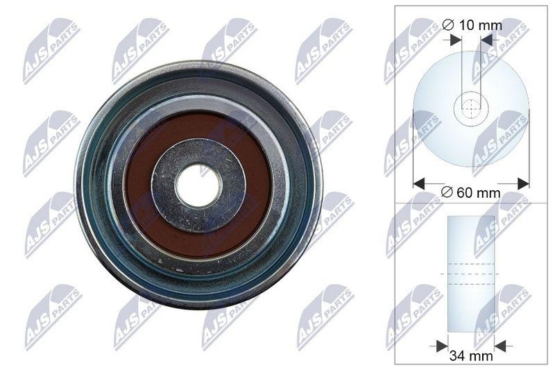 Rola intinzatoare curea transmisie Kia Stonic Yb 1.0 T-GDI Eco-Dynamics 2020-, Hyundai Kona Sx2 1.0 T-GDI Hybrid 2023-; 25286-07480; NTY, aftermarket