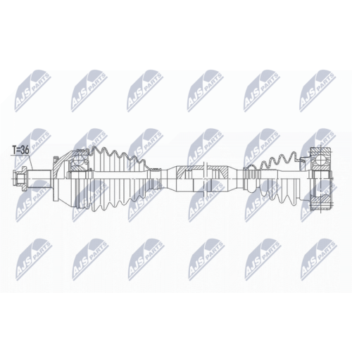 Planetara Vw Polo 1.4tdi 2014-, Skoda Fabia 3 1.4tdi 2014-, Audi A1 1.4tdi 2018-, Dreapta, CV Manuala, 6C0407272CX
