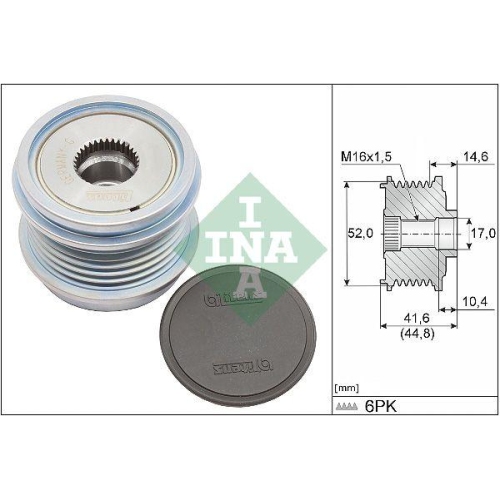 Schaeffler INA Sistem roata libera, generator