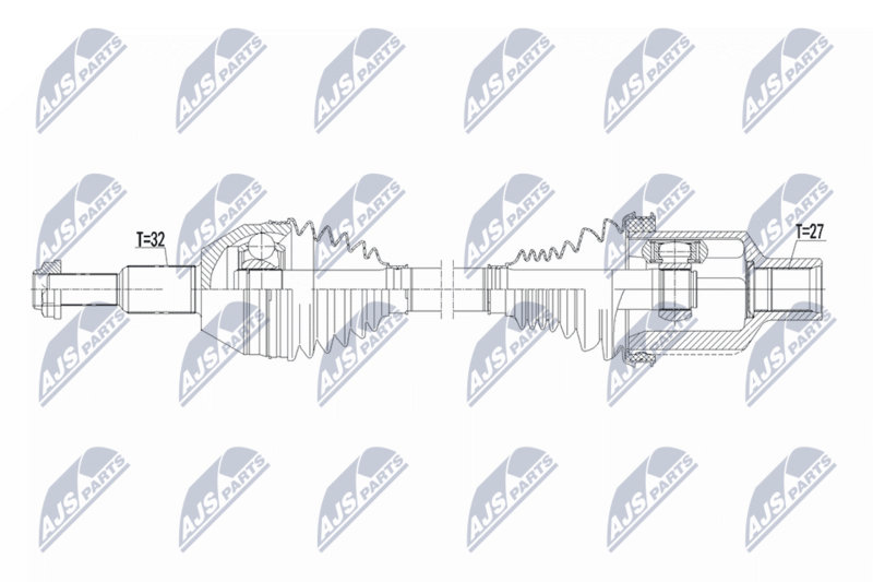 Planetara Chrysler Grand Voyager 3.6 2011-; Lancia Voyager 3.6 2012-; partea din fata, dreapta, cutie viteze automata; K04881214AE; NTY, aftermarket