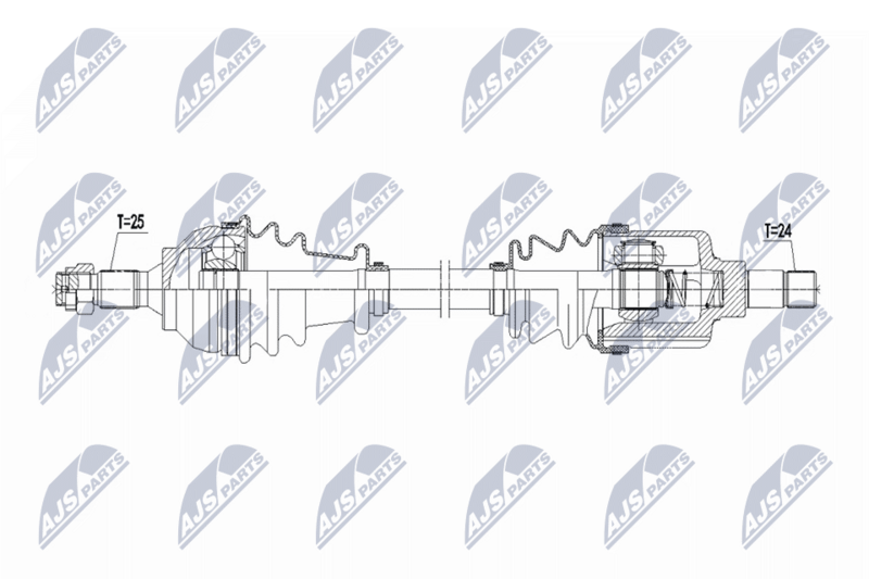Planetara Citroen Berlingo 1.6 HDI 2010-, C4 2004-; Peugeot Partner 2010-; partea stanga; 3272LX; NTY, aftermarket