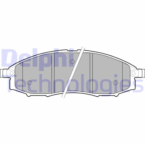 DELPHI set placute frana,frana disc