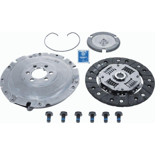Kit ambreiaj Austin Maestro Fastback (Xc); Rover/Mg Maestro; Vw Golf 1 (17), Golf 1 Cabriolet (155), Golf 2 (19e, Jetta 1 (16), Jetta 2 (19e, Scirocco (53b), 1.3 LS, 1.6, 1600, 1.6 D, 1.6 GTi, 1.6 TD, 1.8, SACHS