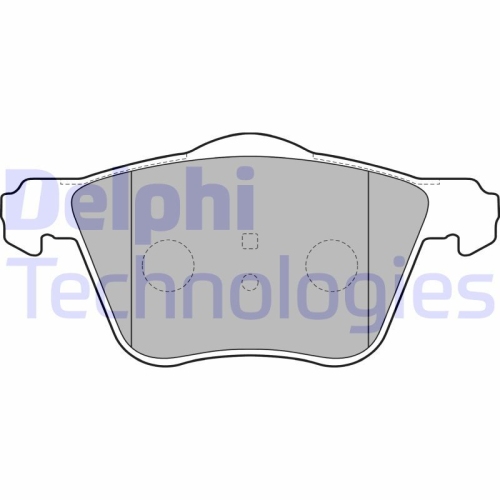 DELPHI set placute frana,frana disc