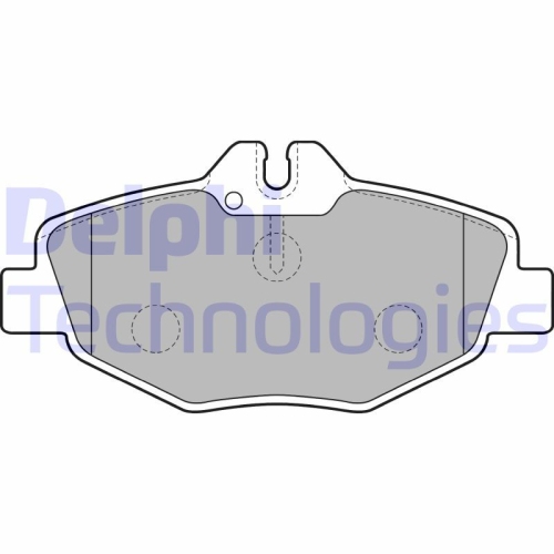 DELPHI set placute frana,frana disc