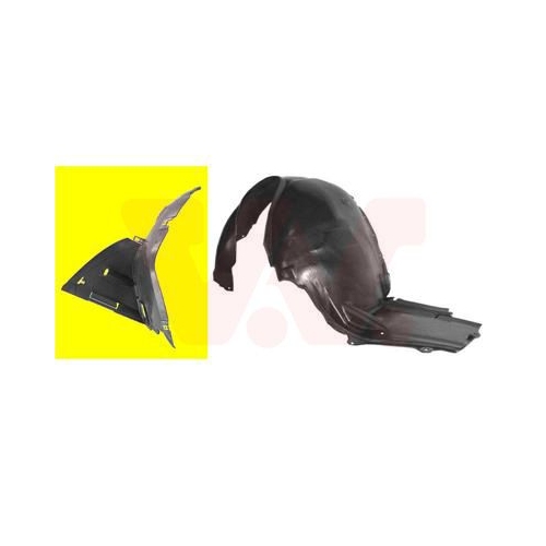 Carenaj roata Bmw Seria 3 (E46) Van Wezel 0646435, parte montare : stanga, fata