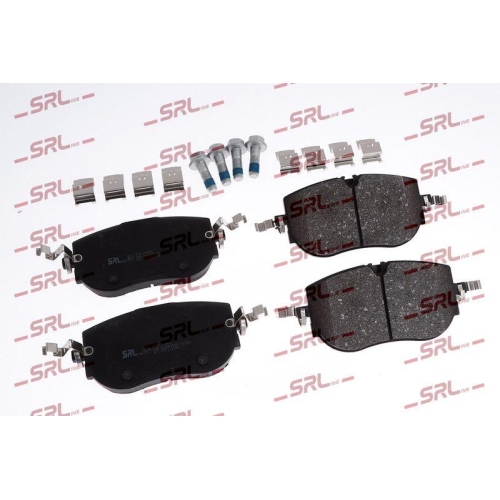 Placute frana Audi Q4 Sportback (F4n) 06.21-, Q4 Suv (F4b) 07.20-; Cupra Born (K11) 08.21-; Skoda Enyaq 4 Coupe (5ac) 07.21-, Enyaq 4 Suv (5az) 10.20-; Vw Id.4 (E21) 05.20-, Id.5 (E39) 07.21-, Id.7 (Ed2) 06.23-, Fata, SRLine