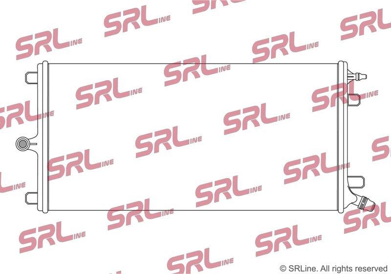 Radiator Mercedes Clasa C (W205) 13-, Clasa C (W206) 21-, motor: 1.5 T, 1.6 cdi, 1.6 T, 2.0 cdi, 2.0 d, 2.0 T, radiator auxiliar; intrare/iesire conectare rapida, 634x326x20, SRLine, Aluminiu/ Plastic brazat, 0995004101; A0995004101