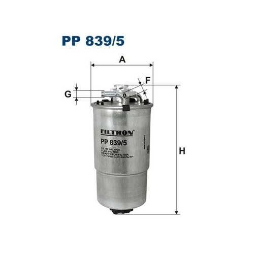 Filtru combustibil FILTRON PP8395