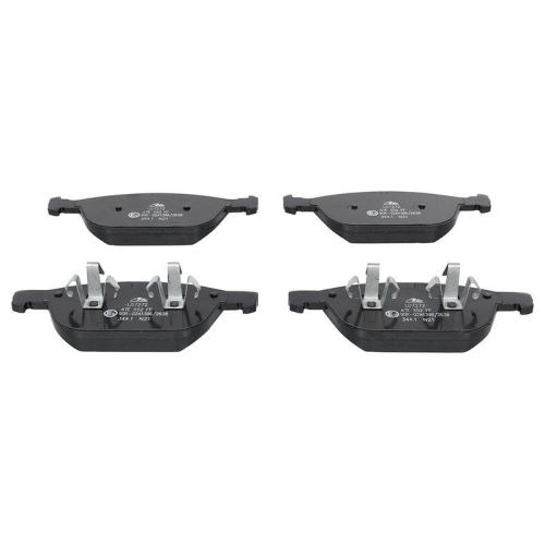 Placute frana Volvo Xc60 1 Suv (156), Xc60 1 Van (156), Xc90 1 (275), Xc90 1 Van (275), punte fata, fara senzor avertizare uzura; pregatit pentru senzor uzura; ATE