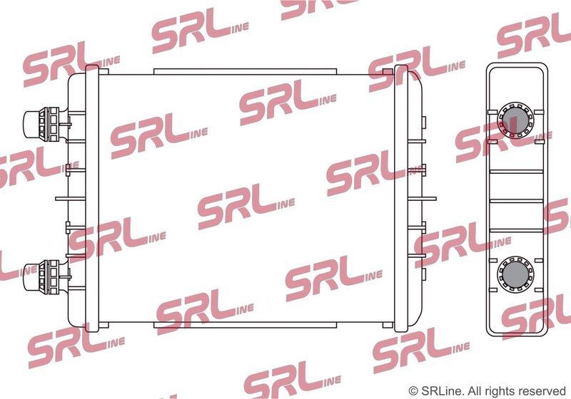 Radiator Mercedes Amg Gt (C192) 23-, Amg Gt 4-Door Coupe (X290) 19-, Amg Gt 14-, C (W205) 13-, E (W213) 16-, G (W463) 18-, Gle (W167) 19-, Gls (X167) 19-, S (W222) 14-, S (W223) 20-, Sl (R232) 21-, 4.0 V8 T; 250x208x32, brazat, 0995005800