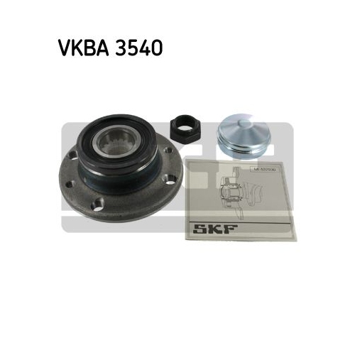 Rulment butuc roata Skf VKBA3540, parte montare : Punte spate