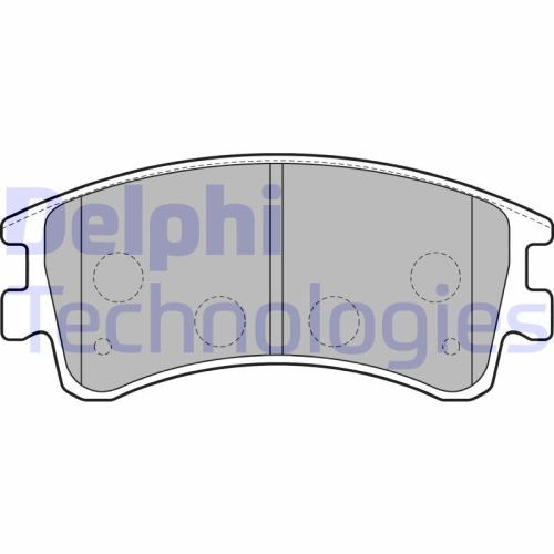 DELPHI set placute frana,frana disc