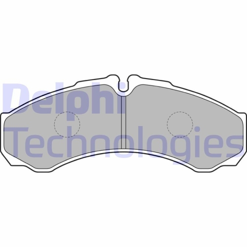 DELPHI set placute frana,frana disc