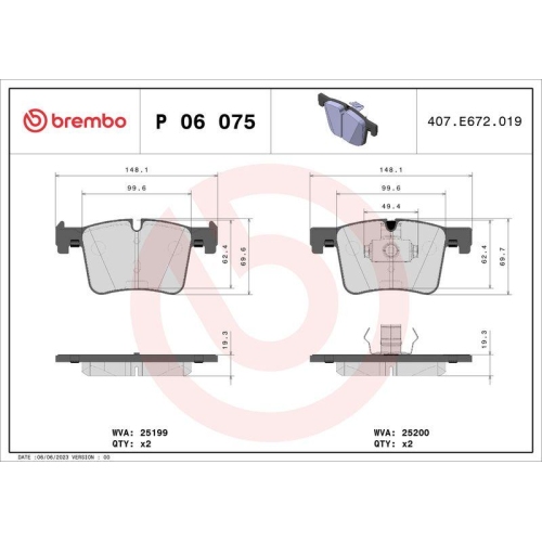 Placute frana BMW 1 (F20) 07.11-06.19, 1 (F21) 12.11-12.19, 1 Van (F20) 03.15-06.19, 2 Cabriolet (F23) 03.14-06.21, 2 Coupe (F22 F87) 10.12-06.21, 3 (F30 F80) 11.11-10.18, 3 Gran Turismo (F34) 07.12-, 3 Touring (F31) 07.12-06.19, 3 Touring Van (F31) 07.12