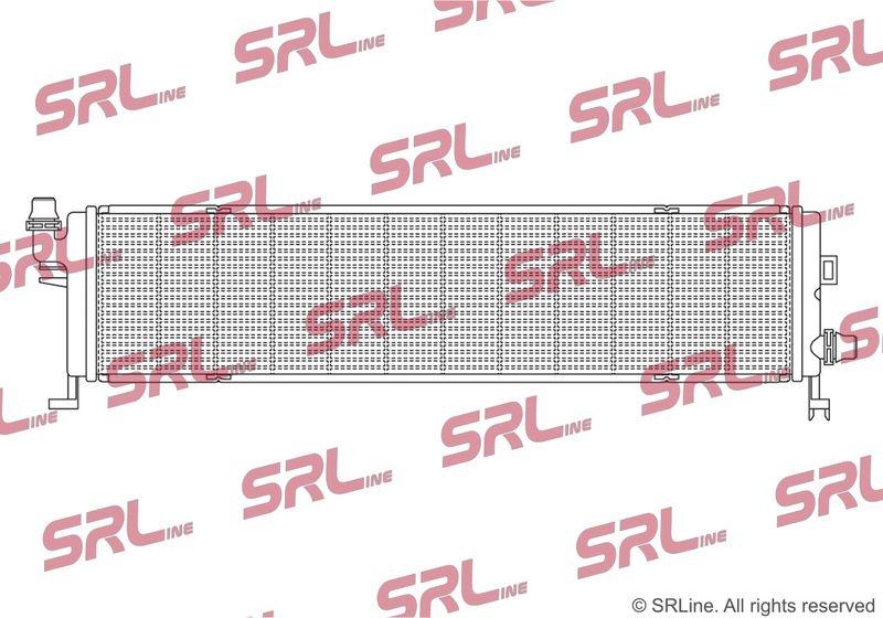 Radiator Mercedes Clasa S (W223) 20-, motor: 3.0 R6 T, radiator auxiliar; intrare/iesire conectare rapida; cu plastic protective cover; MHEV, 650x149x12, SRLine, Aluminiu/ Plastic brazat, 0995009500; A0995009500