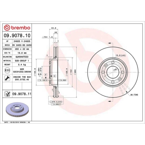 Set disc frana Dacia Logan (Ls) 08.04- -; Nissan Micra C+C 3 (K12) 08.05-06.10, Micra 3 (K12) 03.02-06.10, Micra 5 (K14) 12.16-, Note (E11 Ne11) 01.05-08.13, Tiida Liftback (C11) 05.04-12.14, Tiida Sedan (Sc11) 05.04-02.14; Renault Clio 3 (Br0/1 Cr0/1) 01