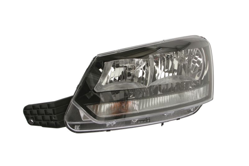 Far Skoda Yeti (5l), 09.2013-, Electric, tip bec H7+H7, omologare ECE, cu motoras, 5L1941015D, Stanga, marca AL (Automotive Lighting)