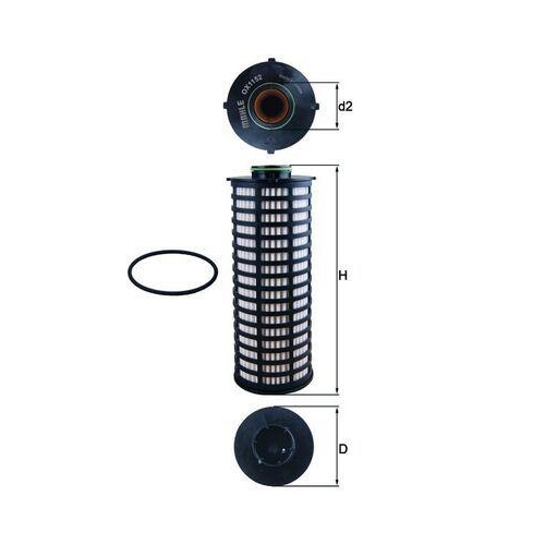 MAHLE Filtru ulei