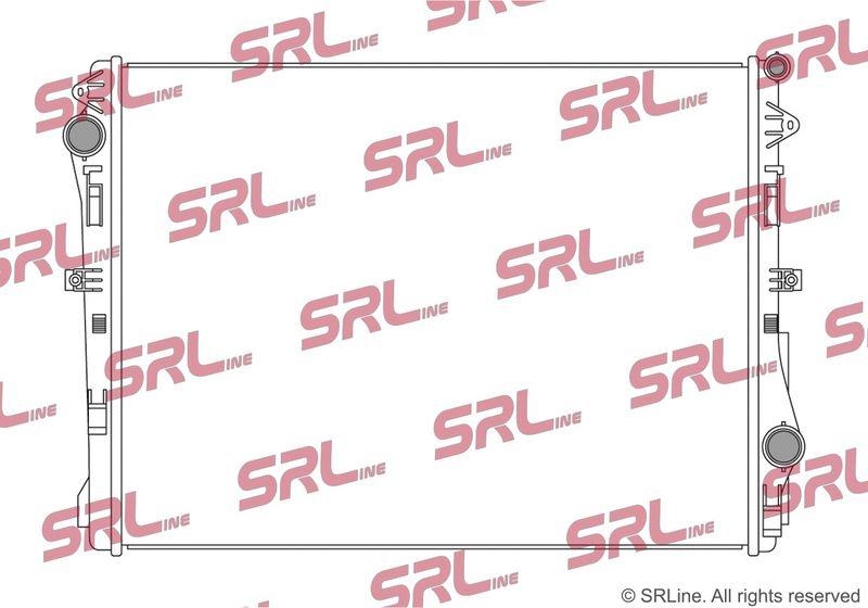 Radiator Mercedes Clasa CLS (C257) 18-, Clasa E (W213) 16-, Glc-Class (X253) 15-, motor: 2.0 T, intrare/iesire conectare rapida; MHEV, 640x498x26, SRLine, Aluminiu/ Plastic brazat, 0995001803; 0995006901