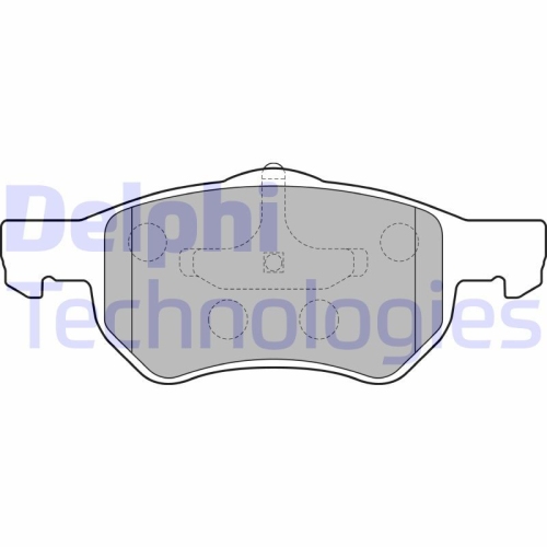 DELPHI set placute frana,frana disc