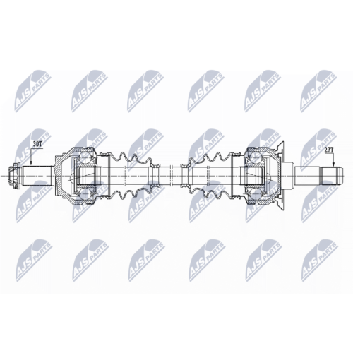 Planetara Bmw Seria 5 F10, F11 518d, 520d, 525d, 530d, 520i, 528i, Activehybrid 2010-2016, Spate, Dreapta, 33207581022