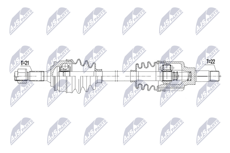 Planetara Citroen C-Elysse 1.6 VTI 115 CP 2012-; Peugeot 301 1.6 VTI 115 CP 2012-; partea stanga, cutie viteze manuala; 1608419380; NTY, aftermarket