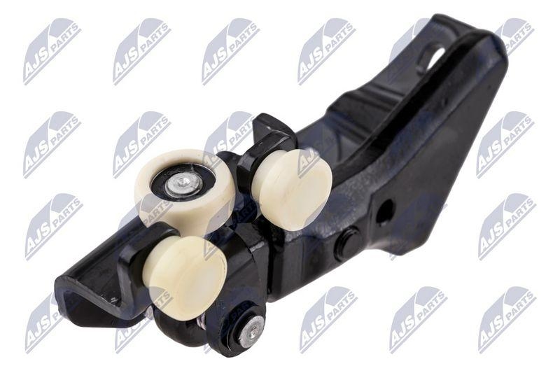 Rola usa culisanta superioara Fiat Ducato 2006-, Citroen Jumper 2006-, Peugeot Boxer 2006-; partea stanga, cu suport; 1616813580; NTY, aftermarket