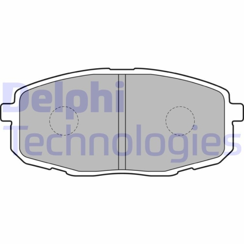 DELPHI set placute frana,frana disc