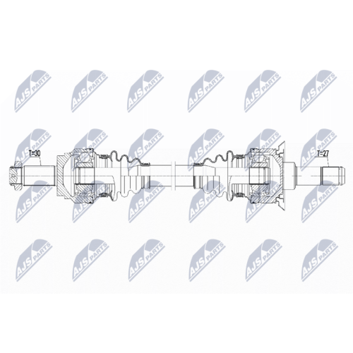 Planetara Bmw Seria 5 F10, F11 520i, 528i, 528ixdrive, 535ixdrive 2011-, 640ixdrive F12, F13 2013-, 6 Gran Coupe 640ixdrive 2013-, Spate, Dreapta, CV Automata, 33207630184