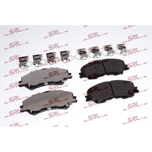 Placute frana Isuzu D-Max 3 (Tfr Tfs) 11.19-, Fata, SRLine