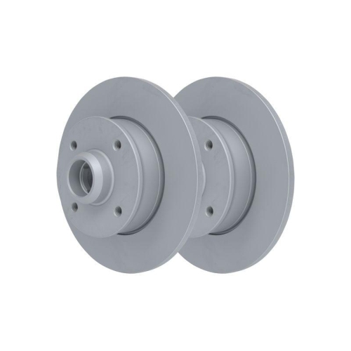Set discuri frana Seat: Cordoba (6k1), Ibiza 2 (6k1), Toledo 1 (1l2); VW: Corrado (53i), Golf 2 (19e), Golf 3 (1h1), Jetta 2 (19e), Passat B2 (32b), Passat B3/B4 (3a2), Polo 3 (6n1), Vento (1h2)., Spate, 226x10, plin, ATE