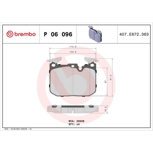 Placute frana BMW 2 Coupe (F22 F87) 10.12-06.21, 3 (F30 F80) 11.11-10.18, 3 Gran Turismo (F34) 07.12-, 3 Touring (F31) 07.12-06.19, 3 Touring Van (F31) 07.12-06.19, 4 Convertible (F33 F83) 10.13-08.20, 4 Coupe (F32 F82) 07.13-06.20, 4 Gran Coupe (F36) 03.