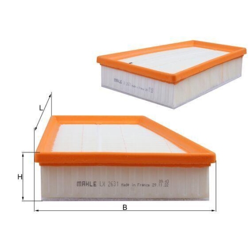 MAHLE Filtru aer