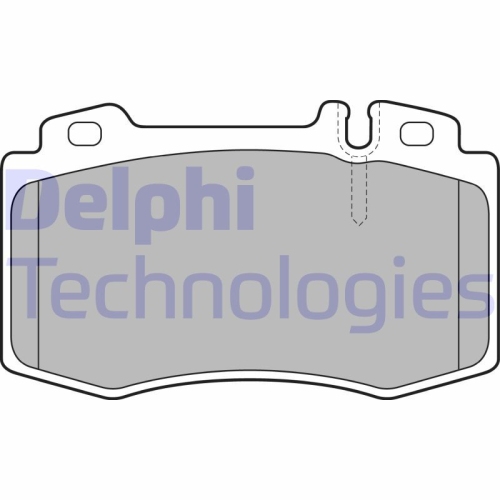 DELPHI set placute frana,frana disc