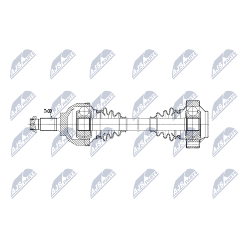 Planetara Bmw E38 740i, 740il, 750i, 750il 1996-, Spate, Stanga, Dreapta, pt flansa 111mm, 33207504708